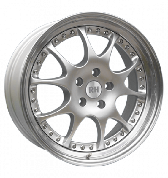 RH, MK Dynamic, 11x20 ET62 5x112 158, silber Horn hochgl. pol.