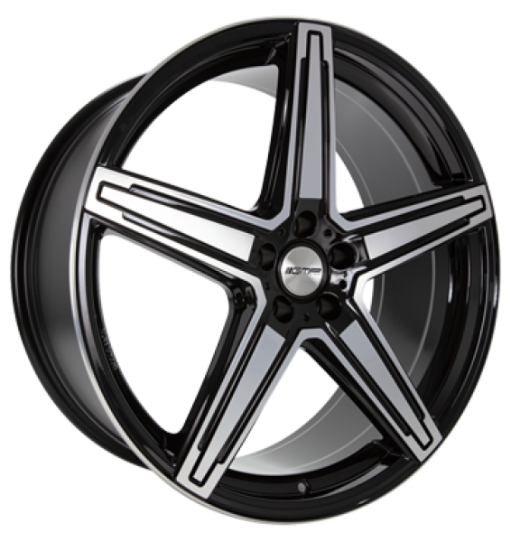 GMP, MK1 Concave, 10,5x21 ET57 5x130 71,6, black diamond