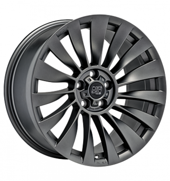 MSW, 37 T, 9,5x20 ET45 5x114,3 64,12, matt dark graphit
