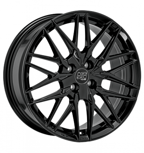 MSW, 50/4, 7x17 ET42 4x100 63,3, gloss black