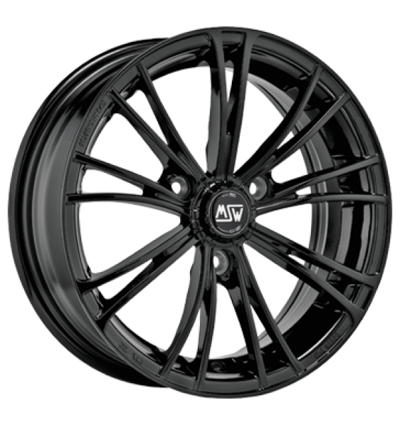 MSW, X2, 6,5x15 ET30 3x112 57, gloss black