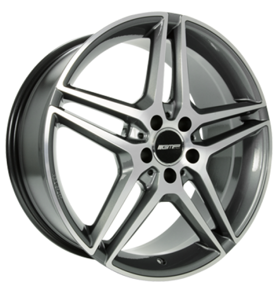 GMP, Mythos, 8,5x19 ET35 5x112 66,6, anthracite diamond