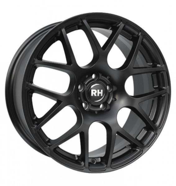 RH, NBU Race, 8x17 ET45 5x108 72,6, racing schwarz lackiert
