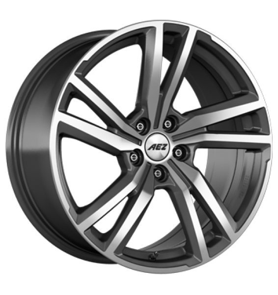 AEZ, North Dark, 8x18 ET40 5x112 70,1, gunmetal polished
