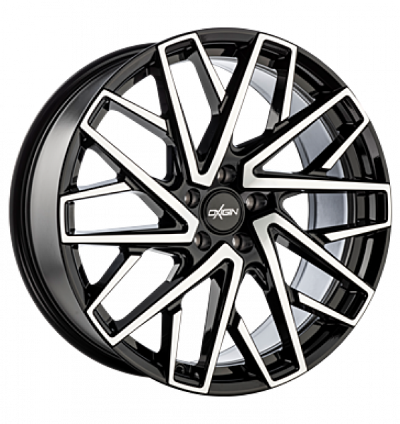 Oxigin, 28 Oxmove, 9x20 ET20 5x112 66,6, black full polish