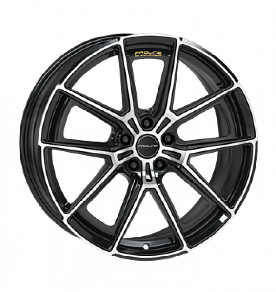 Proline, PF25 forged, 8,5x20 ET38 5x112 57,1, black polished