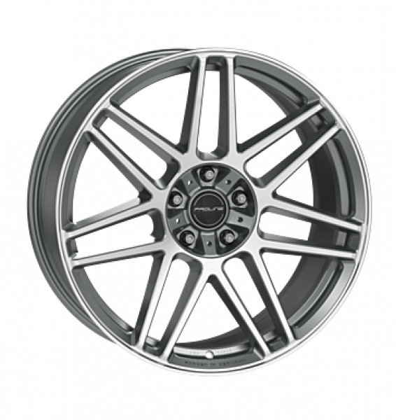 Proline, PFG forged, 10x22 ET35 5x130 84, matt grey polished