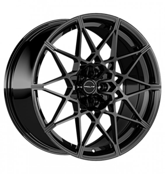Proline, PFM forged, 9,5x20 ET22 5x112 66,5, black glossy