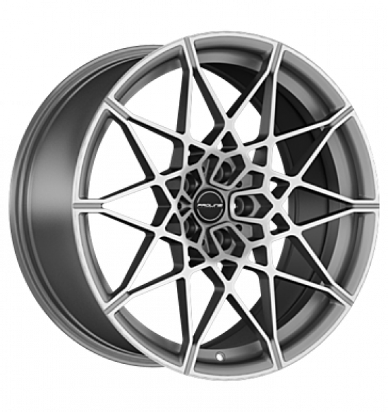 Proline, PFM forged, 9,5x20 ET22 5x112 66,5, matt grey polished