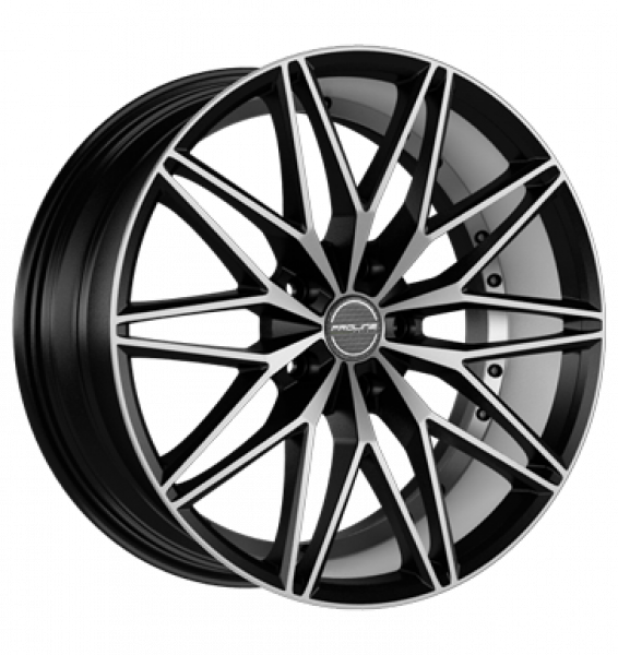 Proline, PXE, 8,5x19 ET15 5x120 74,1, Black matt polished