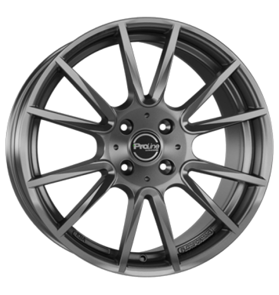 Proline, PXF, 7,5x17 ET38 4x108 63,3, matt grey