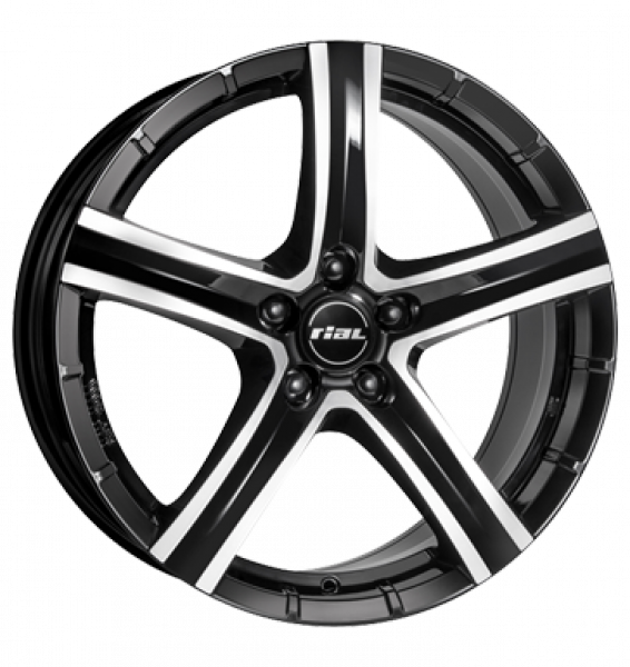 Rial, Quinto, 9x19 ET50 5x150 110,1, diamant-schwarz frontpoliert