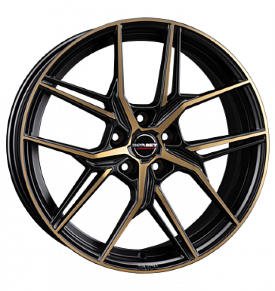 Borbet, QX, 8x19 ET44 5x112 57,1, black bronze matt