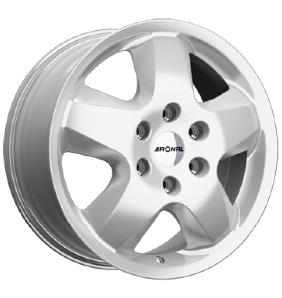 Ronal, R44, 7x17 ET55 6x130 84, kristallsilber