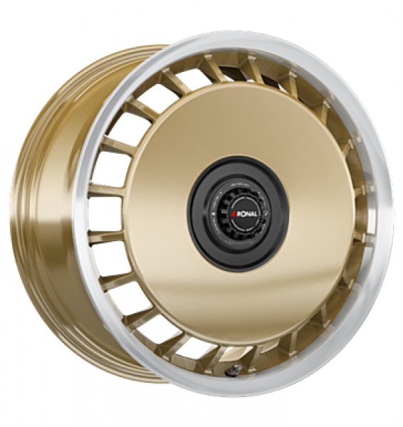 Ronal, R50 REV-B, 8x18 ET35 5x100 68, racing-gold-hornkopiert
