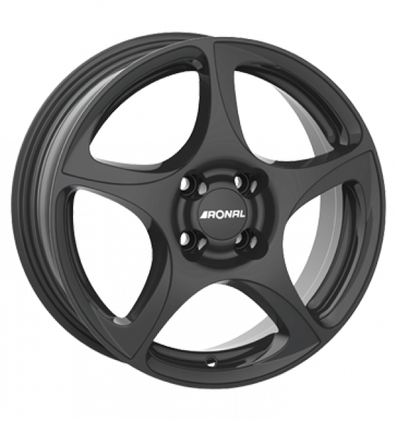 Ronal, R53, 5,5x14 ET35 4x100 68, mattschwarz