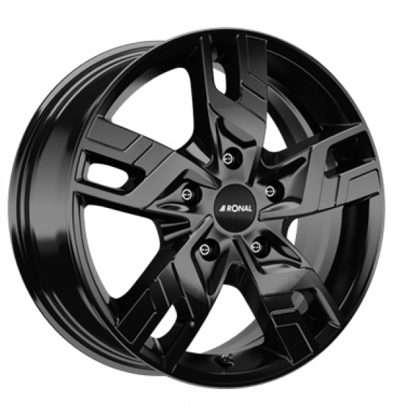 Ronal, R64, 7x17 ET55 5x120 65,06, jetblack