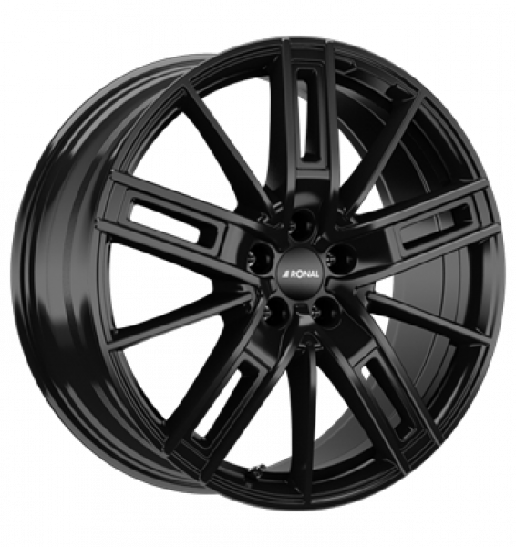 Ronal, R67, 8x18 ET40 5x108 76, jetblack