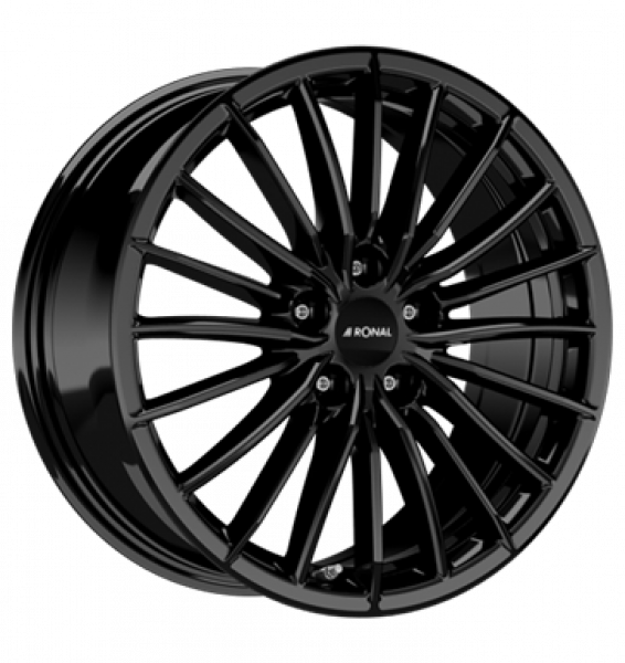 Ronal, R68, 9,5x19 ET52 5x112 76, jetblack