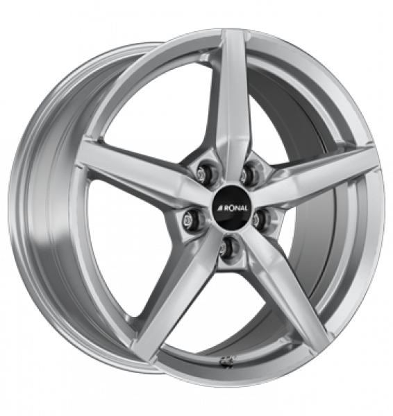 Ronal, R69, 8x18 ET45 5x112 76, platinum silber