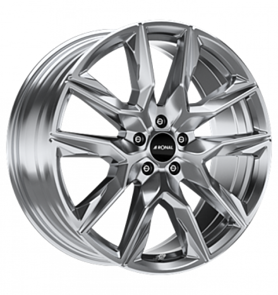 Ronal, R71, 9x21 ET49 5x108 68, platinum silver