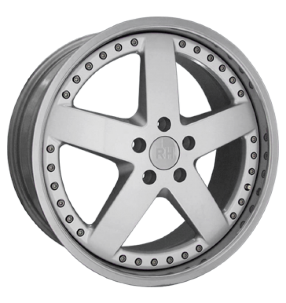 RH, RAT Exclusiv, 11x19 ET61 5x112 158, silber Horn Edelstahl