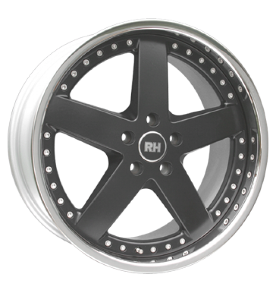 RH, RAT Exclusiv, 11x19 ET61 5x112 158, schwarz Horn Edelstahl