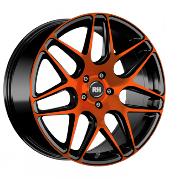RH, RB11, 9x20 ET35 5x120 74,1, color polished - orange