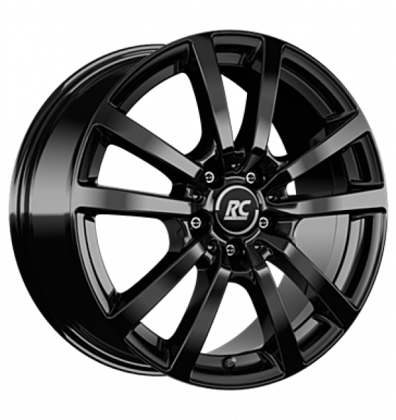 RCDesign, RC25, 8x18 ET53 5x130 71,6, schwarz glanz