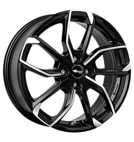 RCDesign, RC34, 6,5x17 ET44 4x100 56,6, schwarz glanz vollpoliert