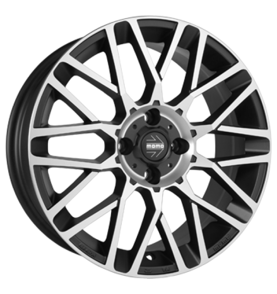 Momo, Revenge EVO, 7x16 ET25 4x108 65,1, matt black diamond cut