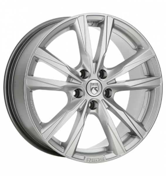 REDS, K2, 8x18 ET38 5x110 65,1, glossy silver