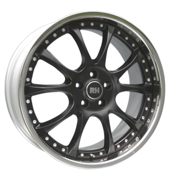 RH, RMK Dynamic, 8,5x18 ET60 5x112 158, schwarz Horn Edelstahl