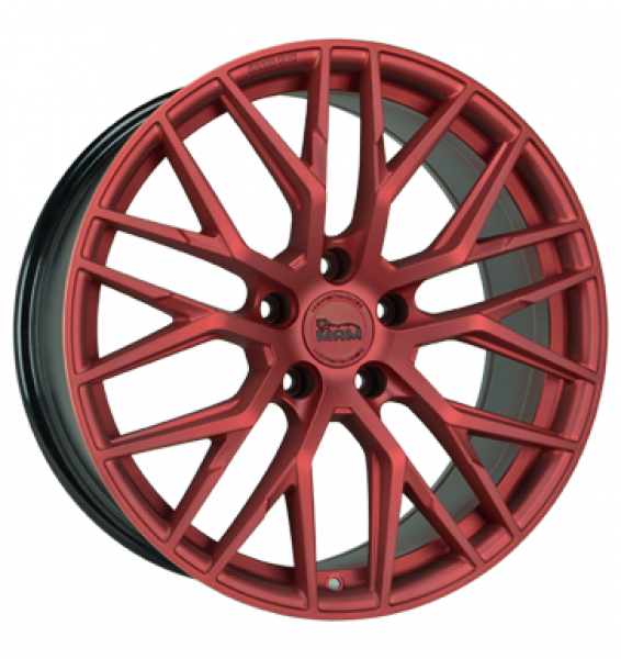 MAM, RS4, 8,5x19 ET45 5x112 72,6, matt red