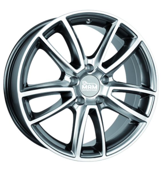 MAM, S1, 9x20 ET50 5x120 65,1, hyper frontpoliert
