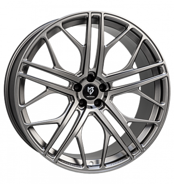 mbDESIGN, SF1, 12x24 ET45 5x112 75, grau matt lackiert