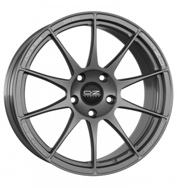 OZ, Superforgiata, 8,5x19 ET37 5x112 57,1, grigio corsa