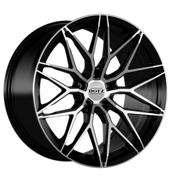 Dotz, Suzuka Dark, 10x20 ET35 5x112 70,1, black polished