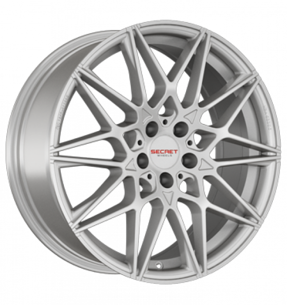 Secret Wheels, SW2, 9x19 ET44 5x112 66,7, silver polish