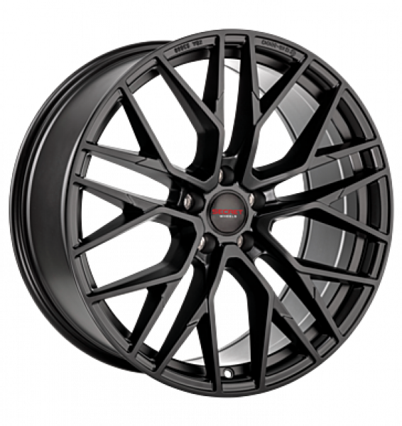 Secret Wheels, SW4, 9x20 ET45 5x112 66,6, black matt