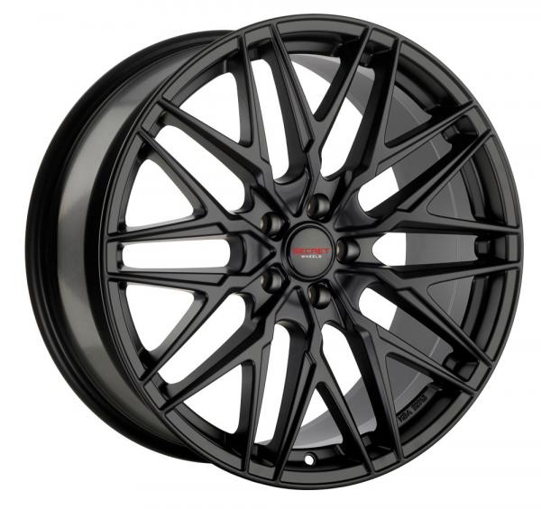 Secret Wheels, SW5, 7,5x18 ET52 5x112 66,6, black matt