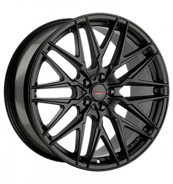 Secret Wheels, SW5, 7,5x18 ET25 5x112 66,7, black full polish