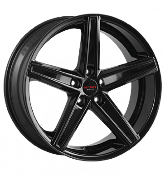 Secret Wheels, SW7, 9,5x19 ET45 5x120 65,1, black