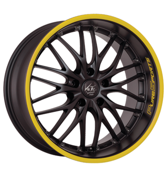 Barracuda, Voltec T6, 8x18 ET45 5x112 73,1, PureSports / Color Trim gelb