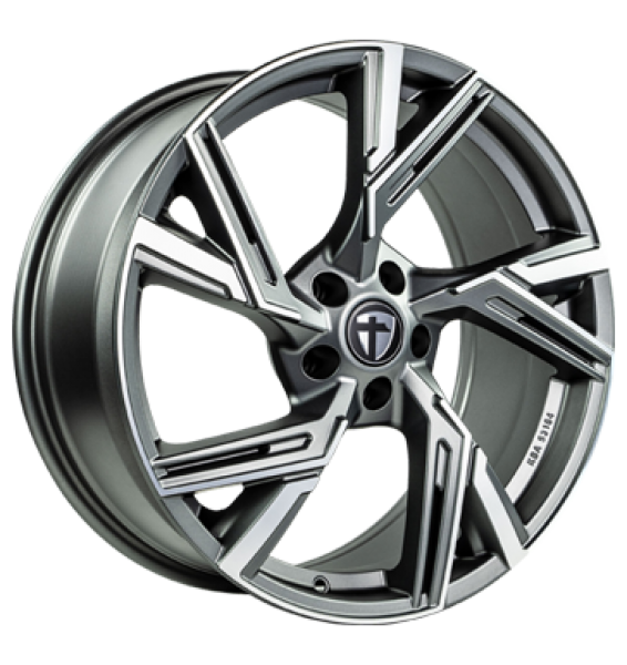 Tomason, AR1, 9x20 ET33 5x112 66,6, anthracite diamond polished