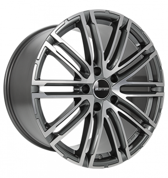 GMP, Targa, 9x20 ET26 5x112 66,6, anthracite diamond