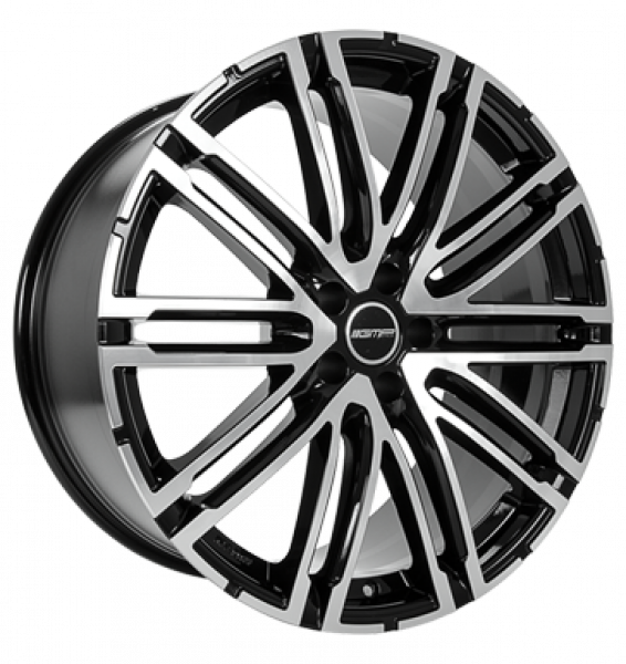 GMP, Targa-S, 10x21 ET19 5x112 66,5, black diamond