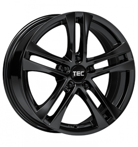 TEC Speedwheels, AS4, 6,5x17 ET44 5x112 66,6, schwarz-glanz