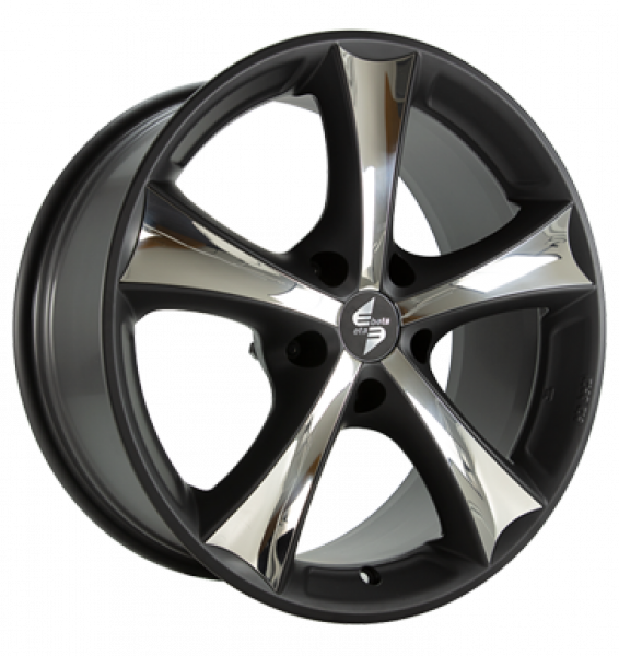 Eta Beta, Tettsut-X, 8,5x18 ET45 5x120 65,1, black