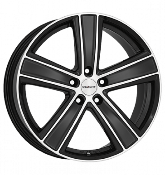 Dezent, TH Dark, 7,5x17 ET55 5x112 70,1, black polished